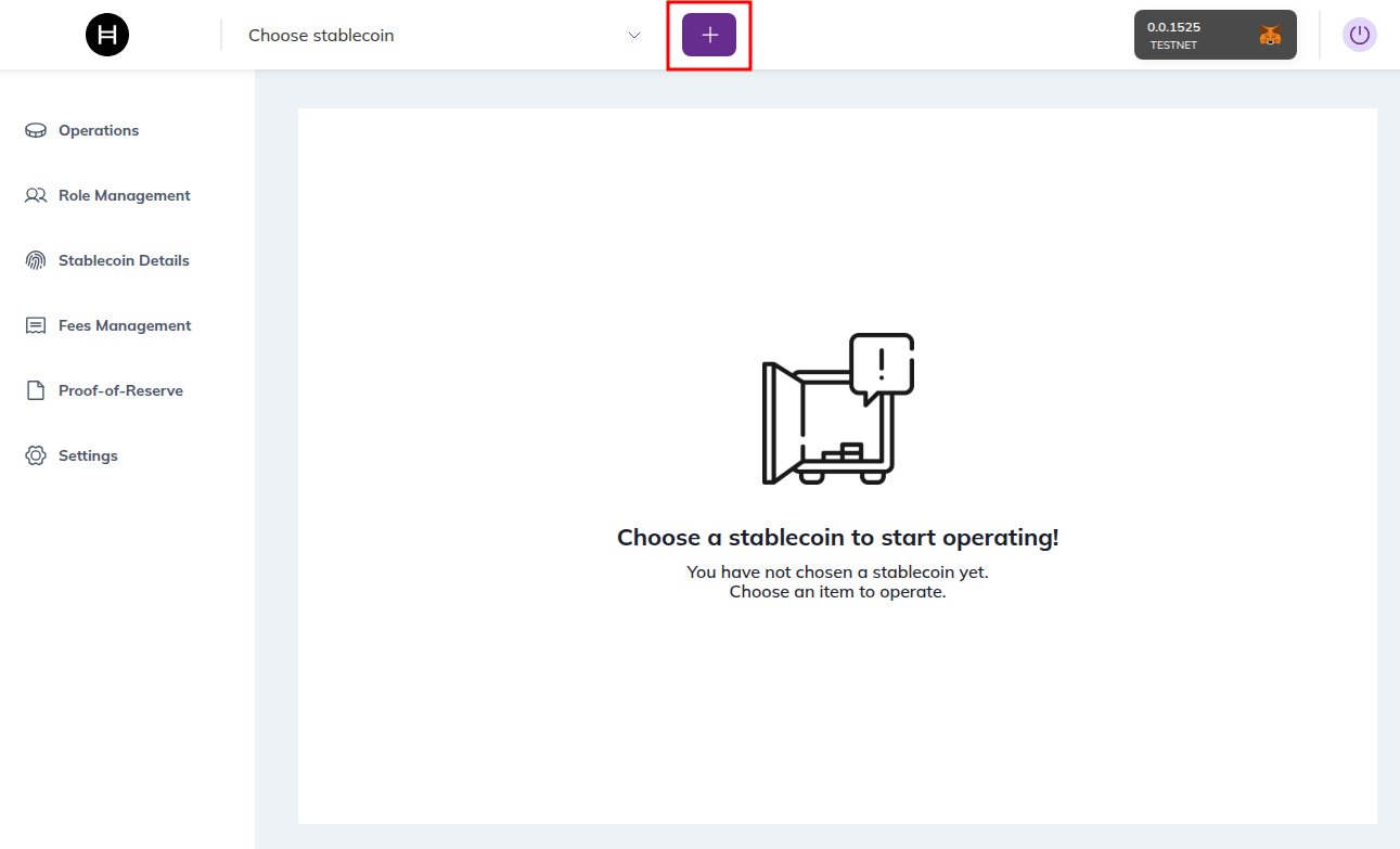 Create a new stablecoin